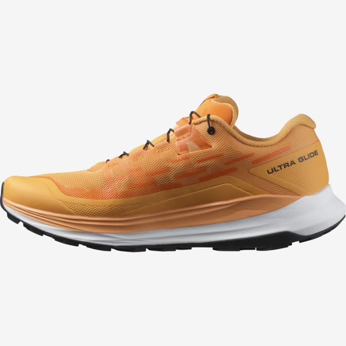 Salomon ULTRA GLIDE Trail Løbesko Herre Orange Orange Hvide | zi3KUJb2