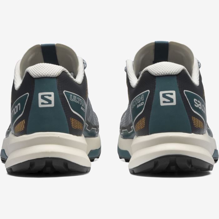 Salomon ULTRA RAID Sneakers Dame Khaki Blå | wZUt9EiJ