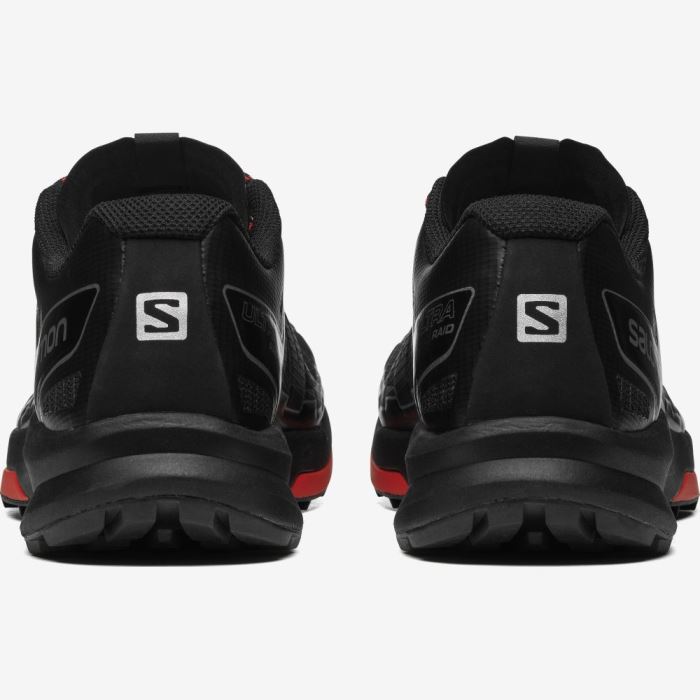 Salomon ULTRA RAID Sneakers Dame Sort Rød Sølv | 4rb8pHLt