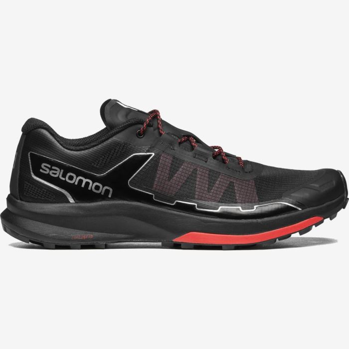 Salomon ULTRA RAID Sneakers Dame Sort Rød Sølv | 4rb8pHLt