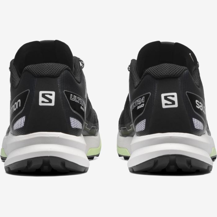 Salomon ULTRA RAID Sneakers Herre Sort Hvide Grøn | xAcmjhBh