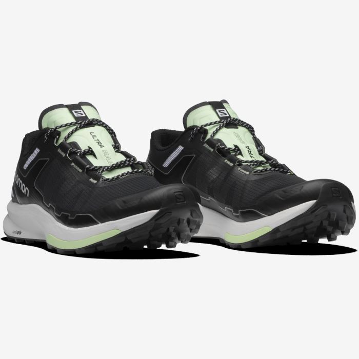 Salomon ULTRA RAID Sneakers Herre Sort Hvide Grøn | xAcmjhBh