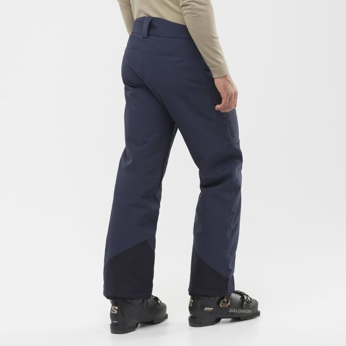 Salomon UNTRACKED PANT M Bukser Herre Indigo | 1XYQxTRa