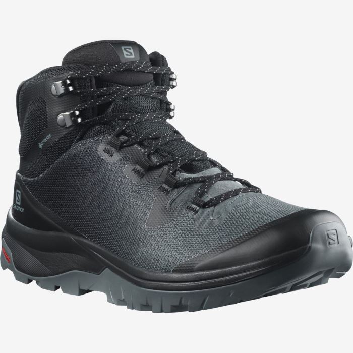 Salomon VAYA MID GORE-TEX Vandresko Dame Sort | 8VrQqpfE