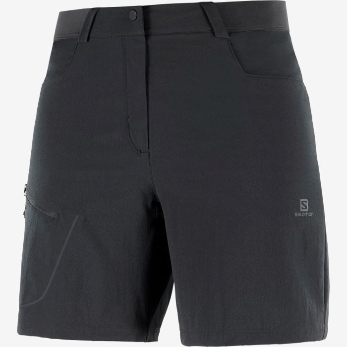 Salomon WAYFARER Shorts Dame Sort | f9V3yzPW