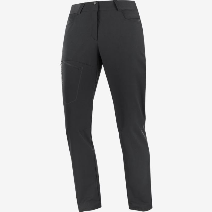 Salomon WAYFARER WARM Bukser Dame Sort | plDCFgRJ