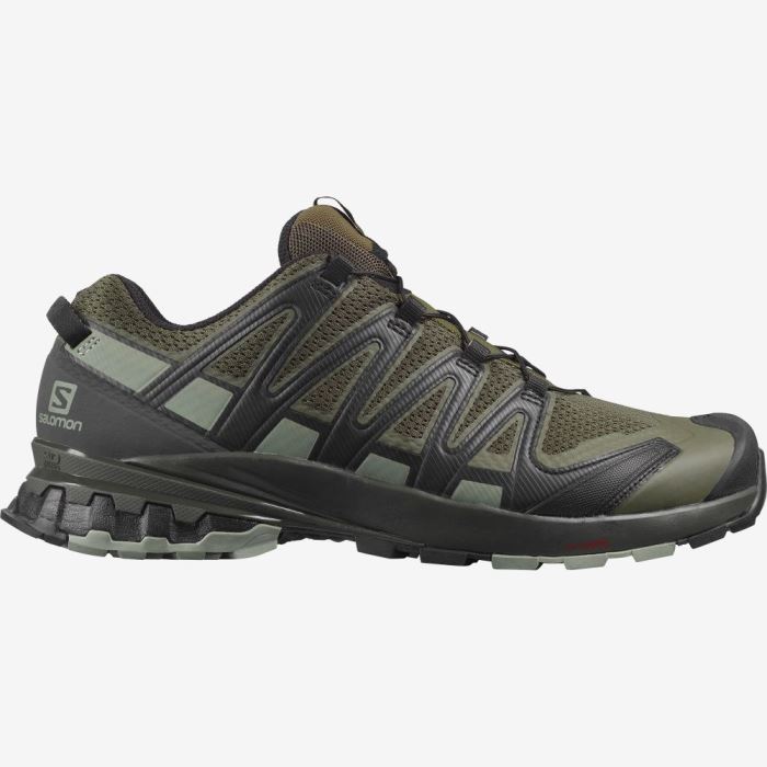 Salomon XA PRO 3D V8 WIDE Trail Løbesko Herre Lilla Grå | F5yQm5lo