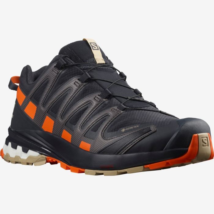 Salomon XA PRO 3D v8 GORE-TEX Trail Løbesko Herre Rød Orange | 8GWsZ0pH