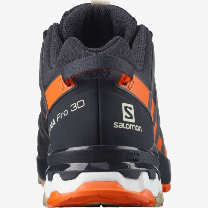 Salomon XA PRO 3D v8 GORE-TEX Trail Løbesko Herre Rød Orange | 8GWsZ0pH