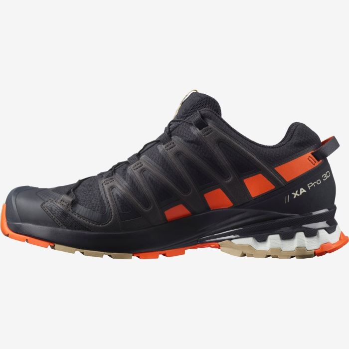 Salomon XA PRO 3D v8 GORE-TEX Trail Løbesko Herre Rød Orange | 8GWsZ0pH