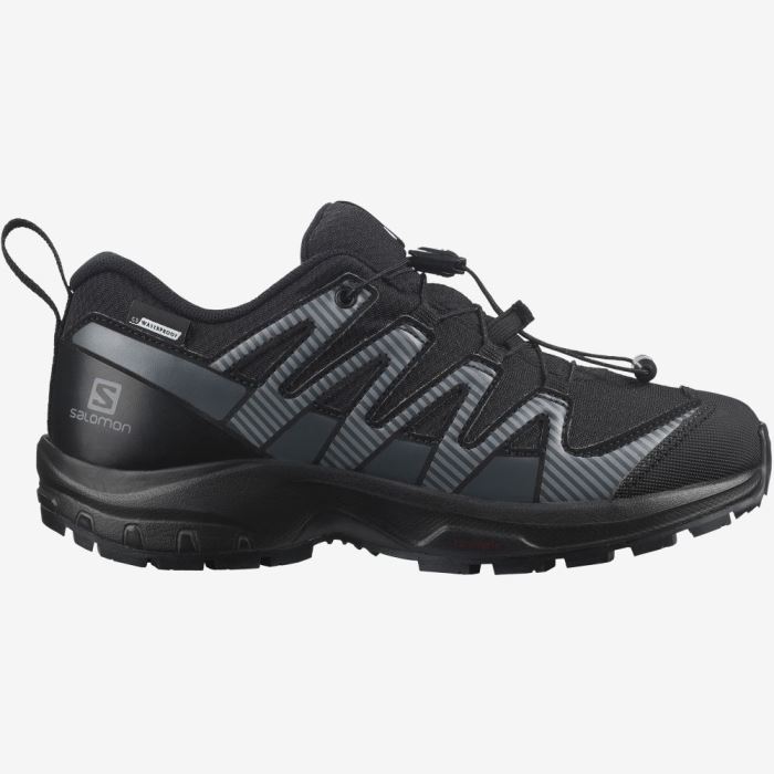 Salomon XA PRO V8 CLIMASALOMON™ WATERPROOF Vandresko Børn Sort Sort | 89z9r0oX