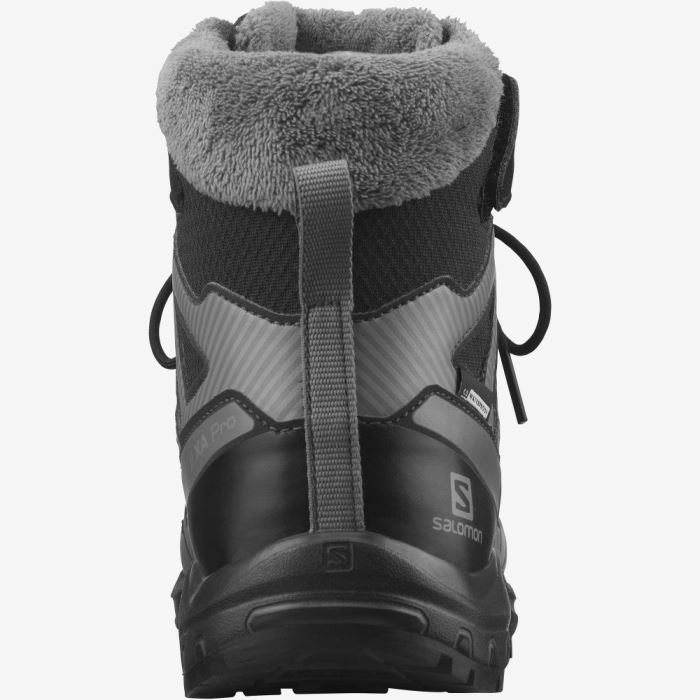 Salomon XA PRO V8 WINTER CLIMASALOMON™ WATERPROOF Vandresko Børn Sort | c2K15mSI