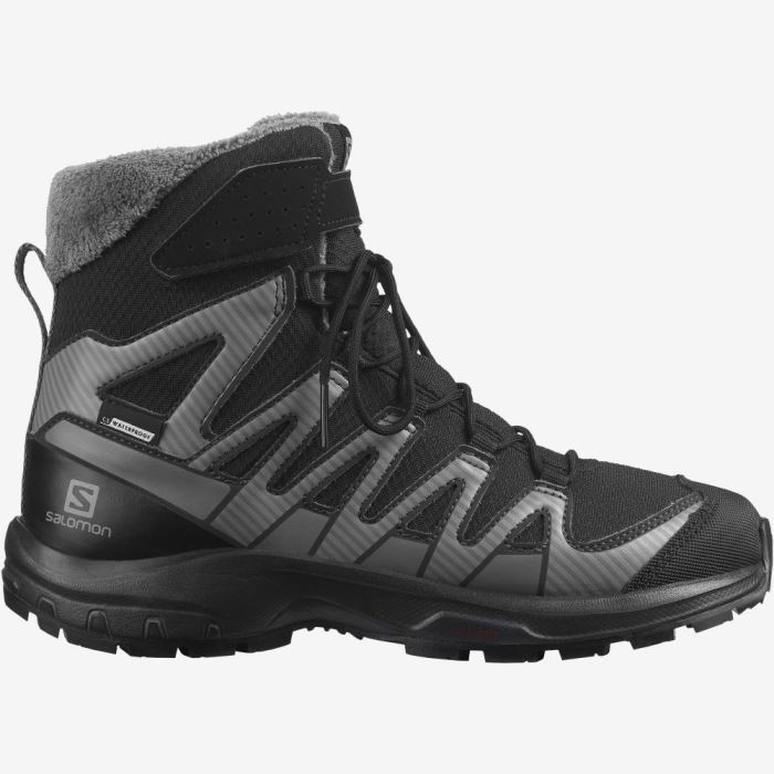 Salomon XA PRO V8 WINTER CLIMASALOMON™ WATERPROOF Vandresko Børn Sort | c2K15mSI