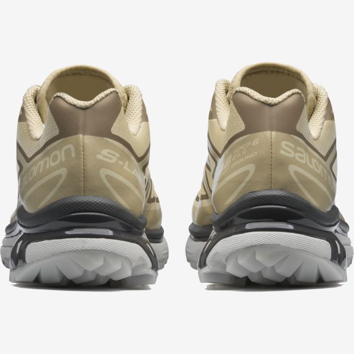 Salomon XT-6 CLEAR Sneakers Dame Safari / Magnet / Vanilla Ice | UgRkRg7O