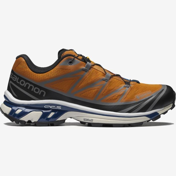 Salomon XT-6 GORE-TEX UTILITY Sneakers Herre Sort Mørkeblå | OfINVHGj