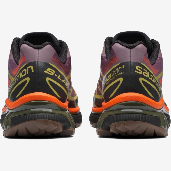 Salomon XT-6 SKYLINE Sneakers Dame Grøn Orange | tZD4wKOD