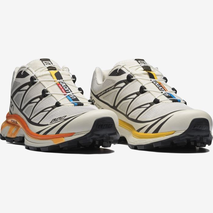 Salomon XT-6 Sneakers Dame Orange | V2XDccXI