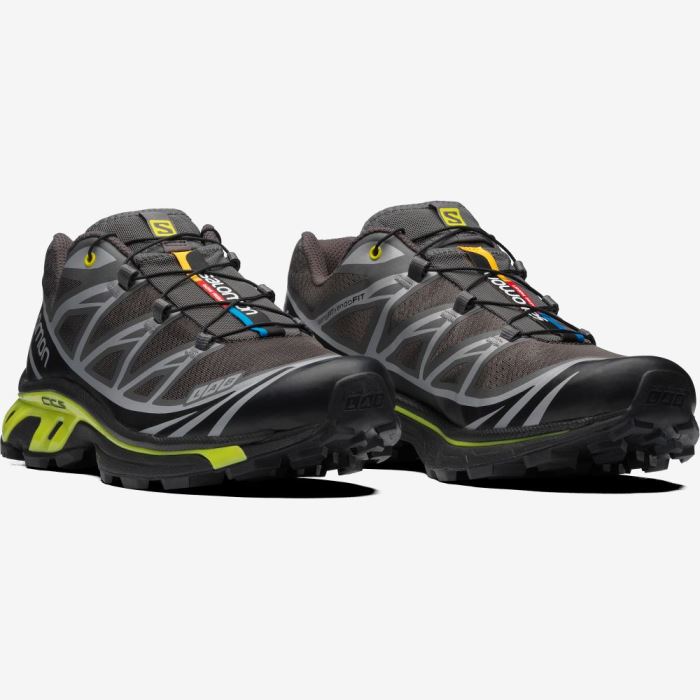 Salomon XT-6 Sneakers Dame Sort Lyserød | g4deFW0N