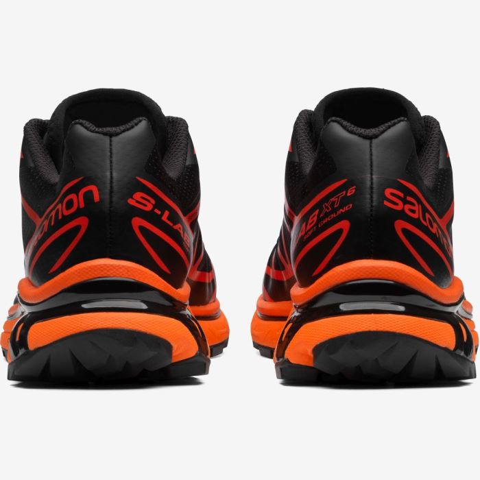 Salomon XT-6 Sneakers Dame Sort Orange | 0nsVYjrC