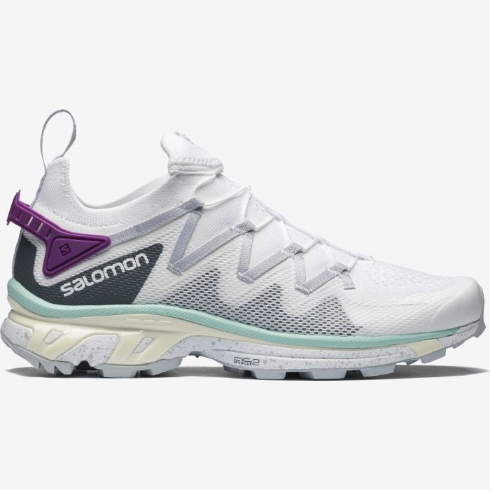 Salomon XT-RUSH Sneakers Dame Hvide Blå | KT5gc3rN