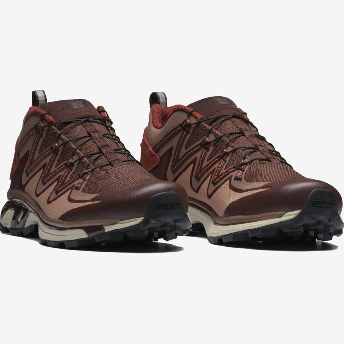 Salomon XT-RUSH UTILITY Sneakers Dame Chokolade | 90MY8RKA