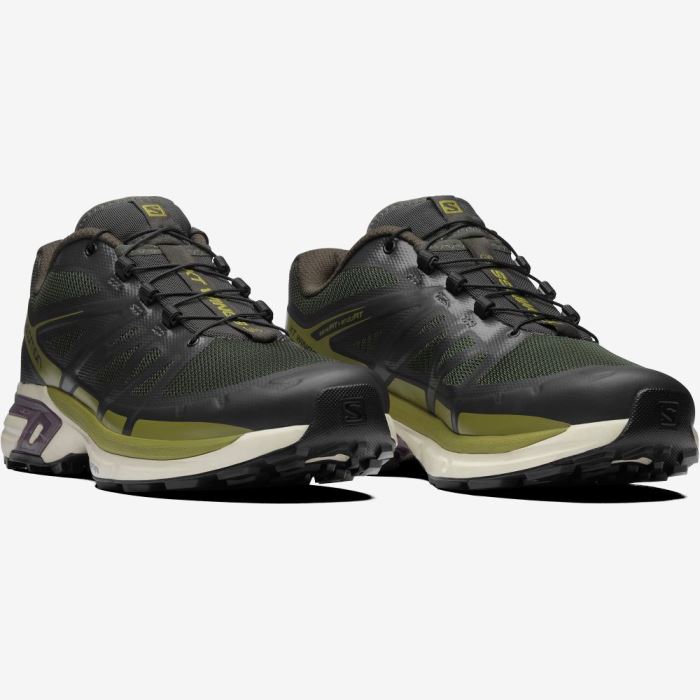 Salomon XT-WINGS 2 Sneakers Dame Grøn | vFDiK2Wk