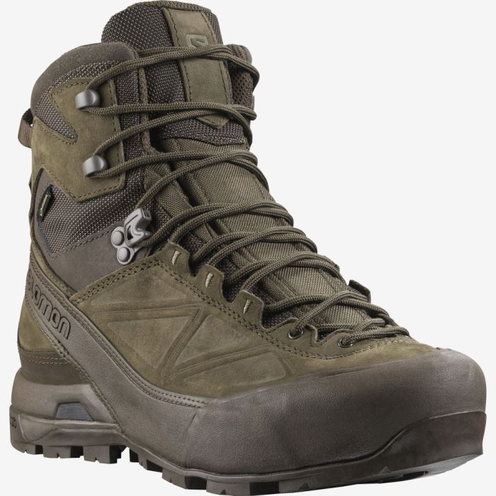 Salomon X ALP GORE-TEX FORCES Forces Dame Brune Brune Brune | LyEPKQAR