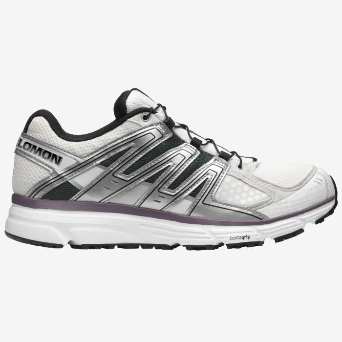 Salomon X-MISSION 3 Sneakers Dame Hvide Sølv Sort | Zg51zJ9w