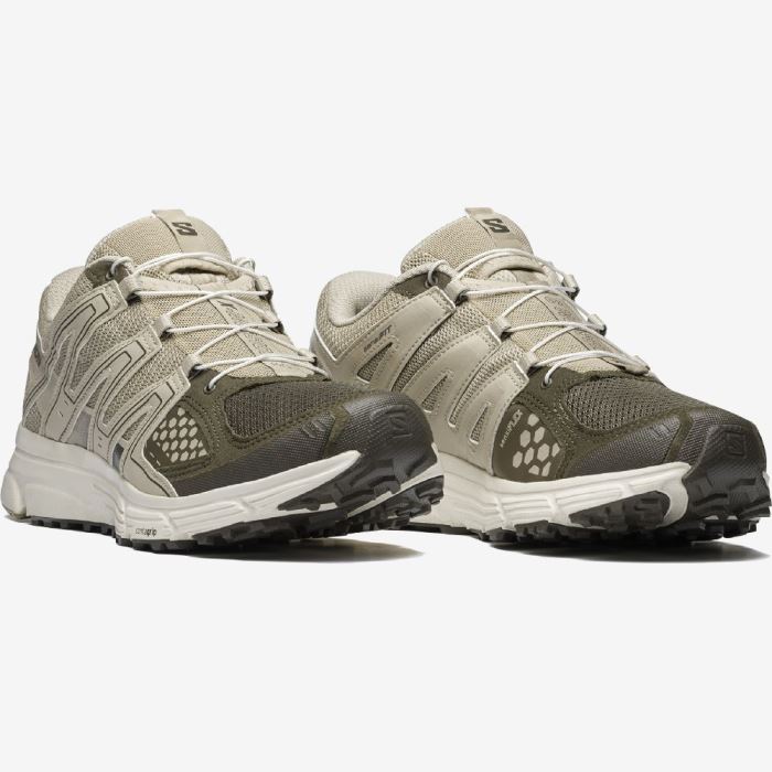 Salomon X-MISSION 3 Sneakers Herre Brune Grå | 1H6WHLD4