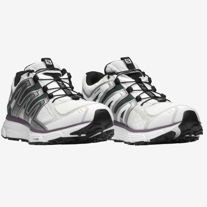 Salomon X-MISSION 3 Sneakers Herre Hvide Sølv Sort | tsHMPx4w