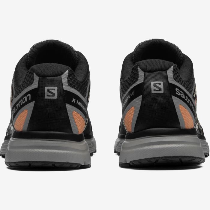 Salomon X-MISSION 4 Sneakers Dame Sort Orange | XwztfB3N