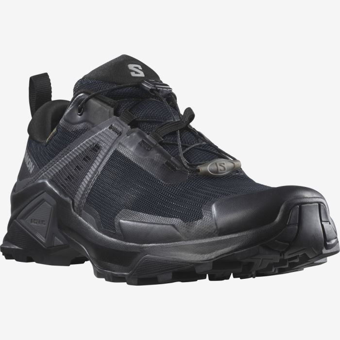 Salomon X RAISE 2 GORE-TEX Vandresko Herre Sort Sort | MX4lm7wb