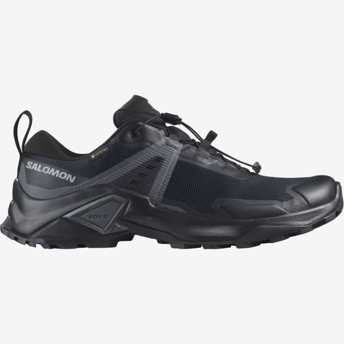 Salomon X RAISE 2 GORE-TEX Vandresko Herre Sort Sort | MX4lm7wb