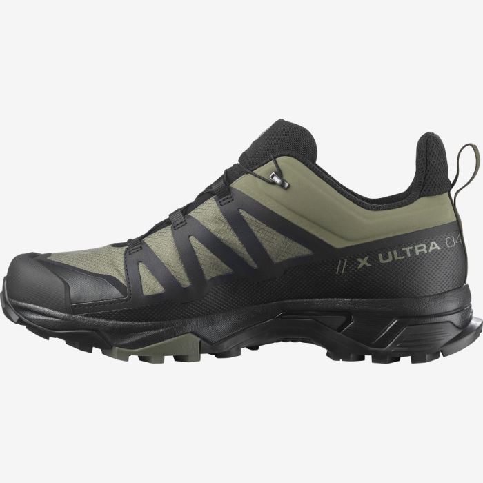 Salomon X ULTRA 4 GORE-TEX Vandresko Herre Dyb Grøn Sort Olivengrøn | g4pKrhZF