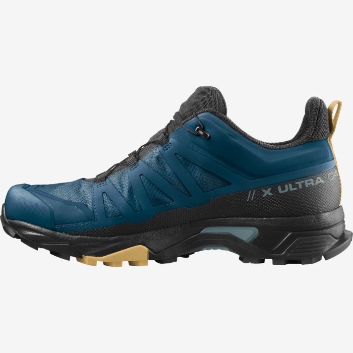 Salomon X ULTRA 4 GORE-TEX Vandresko Herre Blå Sort | kMVPpFJ7