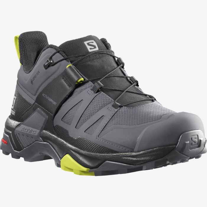 Salomon X ULTRA 4 GORE-TEX Vandresko Herre Sort Lyserød | w8cvGJS9