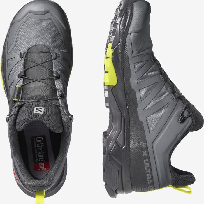 Salomon X ULTRA 4 GORE-TEX Vandresko Herre Sort Lyserød | w8cvGJS9