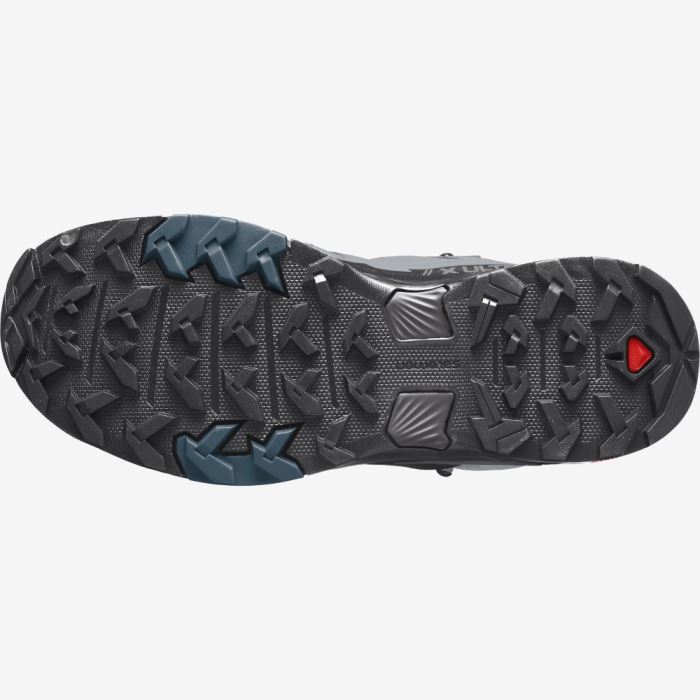 Salomon X ULTRA 4 MID GORE-TEX Vandresko Dame Sort Blå | 3gqQJw49