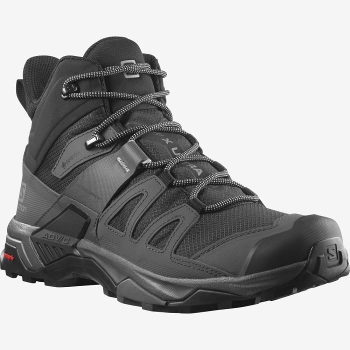 Salomon X ULTRA 4 MID GORE-TEX Vandresko Herre Sort Blå | GLRITJGT