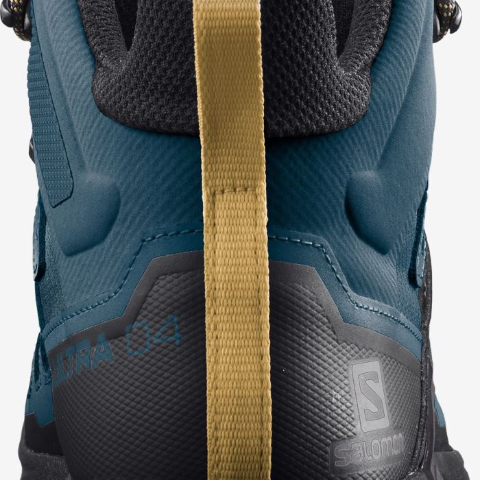 Salomon X ULTRA 4 MID GORE-TEX Vandresko Herre Blå Sort | PR0nW5Vk