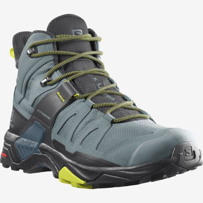 Salomon X ULTRA 4 MID GORE-TEX Vandresko Herre Sort Lyserød | SJYhEq89