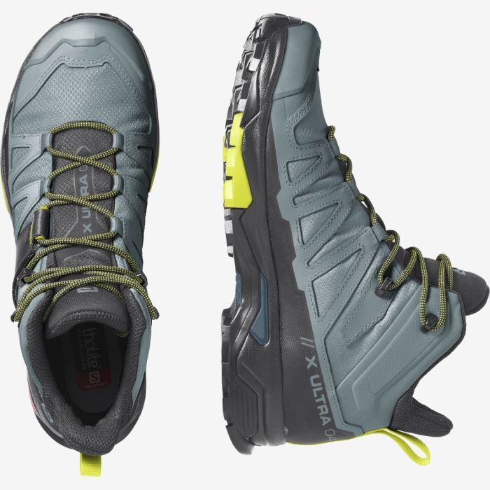 Salomon X ULTRA 4 MID GORE-TEX Vandresko Herre Sort Lyserød | SJYhEq89