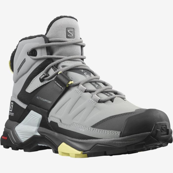 Salomon X ULTRA 4 MID WINTER THINSULATE™ CLIMASALOMON™ WATERPROOF Vandresko Dame Sort | gr4ghbvz