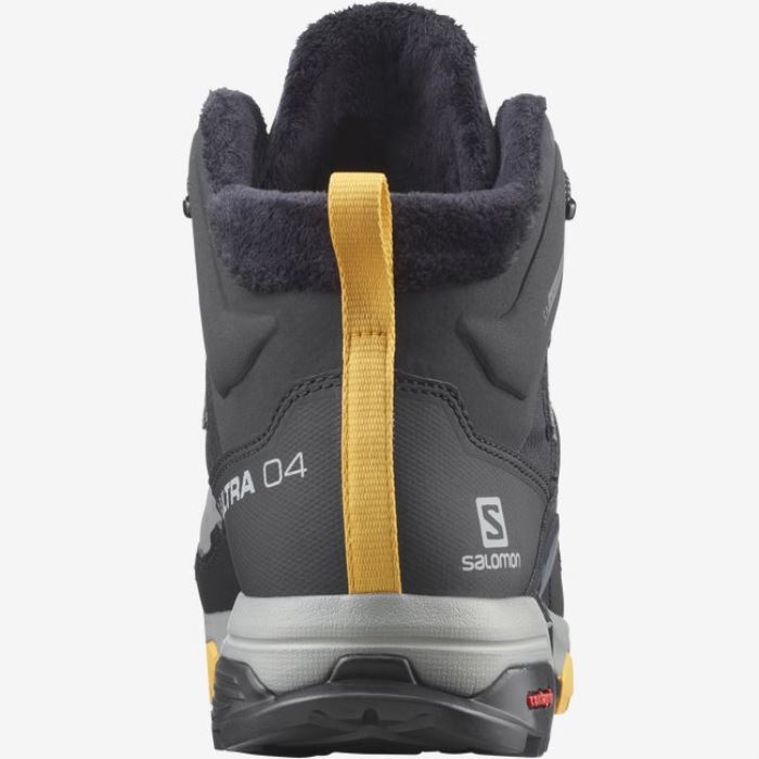 Salomon X ULTRA 4 MID WINTER THINSULATE™ CLIMASALOMON™ WATERPROOF Vandresko Herre Sort Abrikos | tfpvWPkD