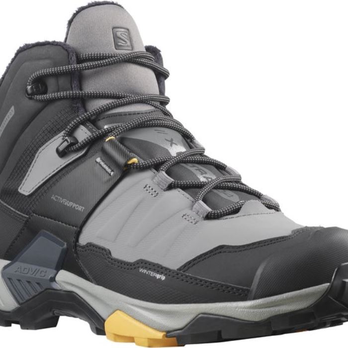 Salomon X ULTRA 4 MID WINTER THINSULATE™ CLIMASALOMON™ WATERPROOF Vandresko Herre Sort Abrikos | tfpvWPkD