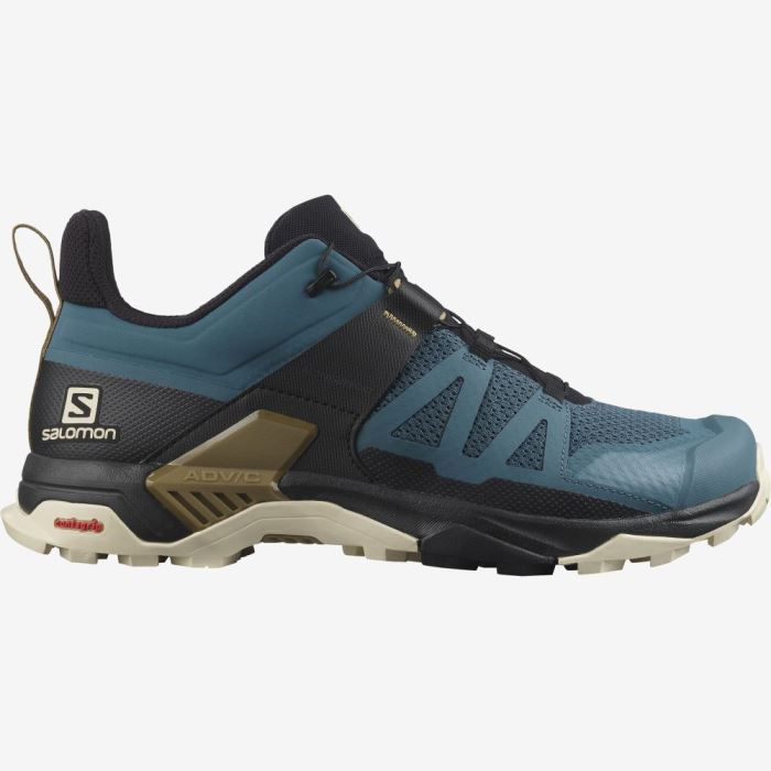 Salomon X ULTRA 4 Vandresko Herre Blå Brune | Z3UDAO8t