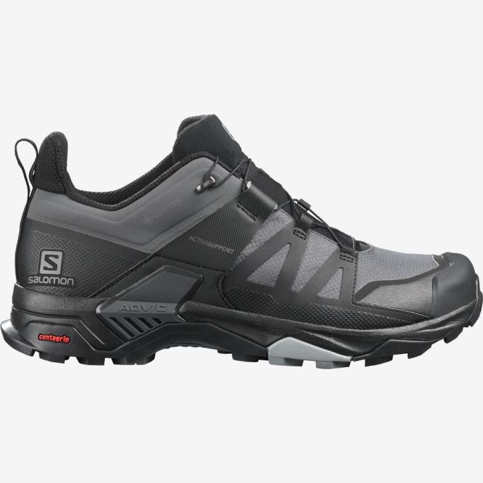 Salomon X ULTRA 4 WIDE GORE-TEX Vandresko Herre Sort | EtlwZ1Sf