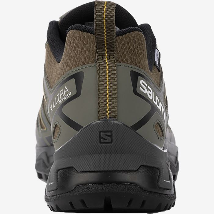 Salomon X ULTRA PIONEER CLIMASALOMON™ WATERPROOF Vandresko Herre Olivengrøn Grå | HK2wM7qr