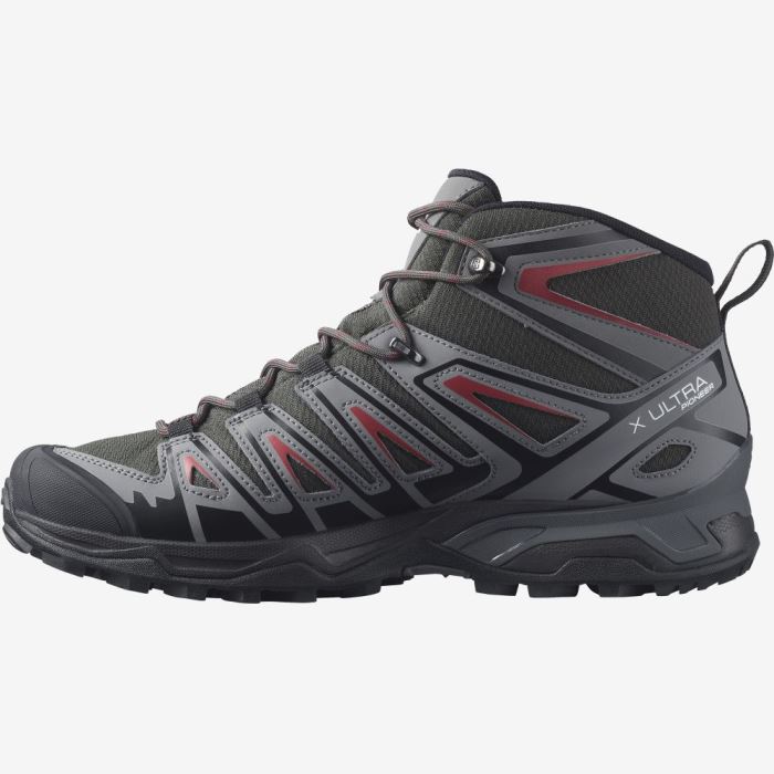 Salomon X ULTRA PIONEER MID CLIMASALOMON™ WATERPROOF Vandresko Herre Rød | aqRFSp4P