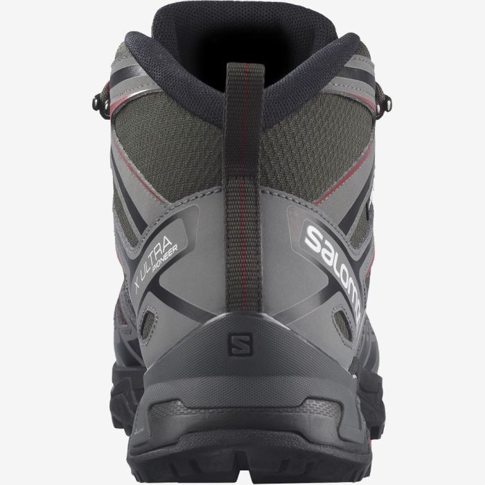 Salomon X ULTRA PIONEER MID CLIMASALOMON™ WATERPROOF Vandresko Herre Rød | aqRFSp4P